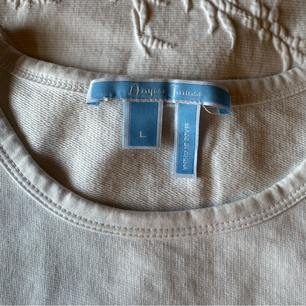 Draper James Ruffle Sleeve tee - Picture 3 of 6
